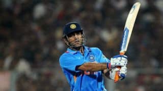 How many times has MS Dhoni finished a match with six? How many times has MS Dhoni finished a match with six?
